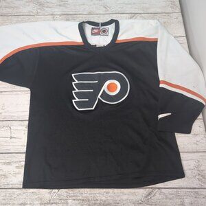 Vintage Nike Philadelphia Flyers Jersey Very Distressed Size Large